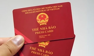 Gia hạn sử dụng thẻ nhà báo kỳ hạn 2021-2025