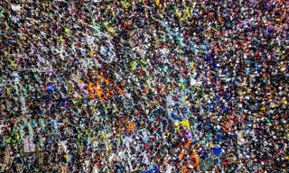 Giải bài toán biển người đi lễ hội 