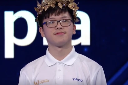 Nam sinh chuyên Khoa học Tự nhiên giành vòng nguyệt quế Olympia với điểm số cách biệt