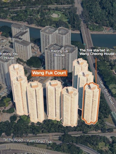 Vụ cháy khu chung cư Hồng Kông (Trung Quốc): Lửa vẫn âm ỉ sau 24 giờ, hàng trăm người vẫn mất tích