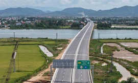 Lưu ý xe đi cao tốc Vũng Áng - Bùng từ ngày 28/8