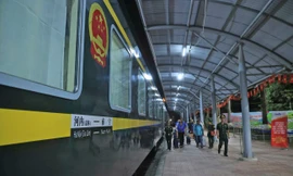Gần 3.000 khách đi tàu liên vận Việt - Trung trong 2 tháng