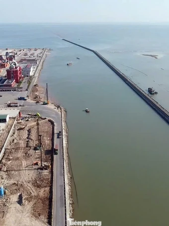 Tăng tốc thi công dự án mở đường kết nối cảng nước sâu Lạch Huyện 