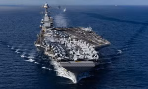 Mỹ điều động siêu tàu sân bay USS Ford đến Caribe
