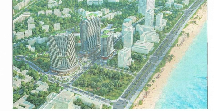 Phối cảnh tổng thể dự án Khu du lịch Nam Biển Đông