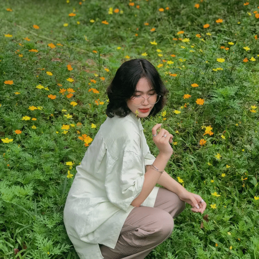 Không chỉ mê Sử, Hương Giang còn mê cả Tiếng Trung. Ảnh: NVCC