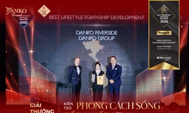 Dot Property Vietnam Awards 2025 – Danko Riverside giành giải thưởng KĐT kiến tạo phong cách sống tốt nhất Việt Nam