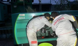 Viettel ứng cứu thành công tín hiệu viễn thông tại các xã chịu ảnh hưởng của bão Bualoi