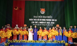 Đoàn TNCS Hồ Chí Minh phường Vân Hà tổ chức Đại hội đại biểu lần thứ I