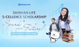 Mở đơn đăng ký chương trình học bổng “Shinhan Life S-Cellence” đợt 2 năm 2025 dành cho sinh viên
