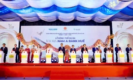 Lễ động thổ tòa nhà Nam A Bank Huế - Công trình xanh gắn kết hành trình di sản miền Trung