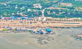 'San lấp biển Cần Giờ bằng công nghệ tái sinh đặc biệt bền vững và bảo vệ môi trường'