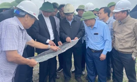 Ninh Bình: Bí thư Tỉnh ủy kiểm tra tiến độ Dự án đường dây 500/220kV Nho Quan – Phủ Lý – Thường Tín