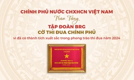Tập đoàn BRG được trao tặng Cờ Thi đua Chính phủ