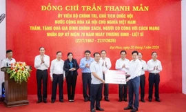 Agribank tri ân thương binh liệt sĩ, người có công với cách mạng nhân dịp 27/7