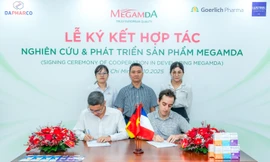 Dapharco ký kết hợp tác chiến lược với châu Âu: Bước tiến lớn của thương hiệu Megamda