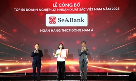 SeABank lần thứ 6 được vinh danh trong top 50 doanh nghiệp có lợi nhuận xuất sắc nhất Việt Nam năm 2025 