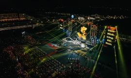 Mãn nhãn với 'siêu sân khấu' tại Đại nhạc hội T&T City Millennia