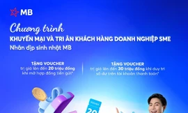 Tri ân khách hàng doanh nghiệp SME nhân dịp sinh nhật MB