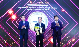 Eximbank được vinh danh 'Sản phẩm công nghệ và chuyển đổi số tiêu biểu năm 2025'
