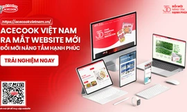Acecook Việt Nam ra mắt website mới nhân dịp kỷ niệm 30 năm ngày bán hàng đầu tiên