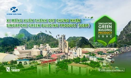 Xi Măng Xuân Thành đạt chứng nhận Sản phẩm công trình xanh (SGBP) 