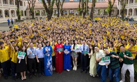 MILO và sao Việt bất ngờ “đổ bộ”, tiếp sức học sinh TP.HCM Vovinam