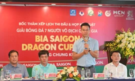 Bia Saigon đối tác chiến lược đồng hành cùng Giải bóng đá 7 người vô địch Quốc gia Bia Saigon Dragon Cup 2025 (VPL-S6)