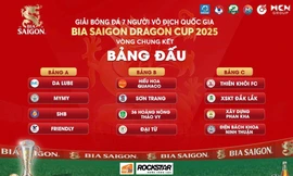 12 đội bóng xuất sắc tranh tài tại vòng CK Bia Saigon Dragon Cup 2025 (VPL-S6) 