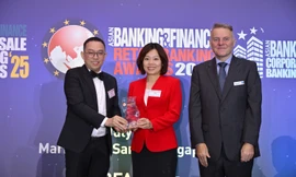 Techcombank được vinh danh 'Ngân hàng bán lẻ nội địa tốt nhất Việt Nam 2025'