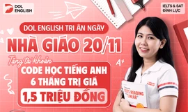 DOL English tri ân thầy cô nhân Ngày 20-11 với món quà đặc biệt