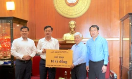 TKV ủng hộ 10 tỷ đồng khắc phục hậu quả bão số 10 (bão Bualoi)