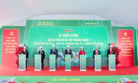 Dự án nhà ở xã hội tại Khu đô thị HUD – Sơn Tây: Nguồn lực mới cho mục tiêu 1 triệu căn hộ