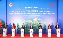 Vingroup khởi công đô thị nghỉ dưỡng suối khoáng và tổ hợp thể dục thể thao Mỹ Lâm – Tuyên Quang