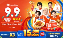 Nạp năng lượng cho năm học mới cùng loạt deal ShopeeFood 9.9