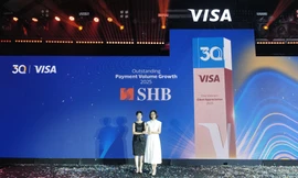 SHB lần thứ hai được VISA vinh danh “Ngôi sao tăng trưởng thẻ năm 2025” 