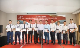 Saigon Centre tuyên dương cá nhân, tập thể có thành tích xuất sắc trong công tác PCCC