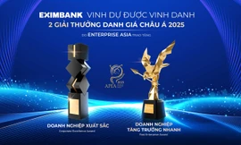 Eximbank được vinh danh “Doanh nghiệp xuất sắc châu Á” và “Doanh nghiệp tăng trưởng nhanh” tại APEA 2025