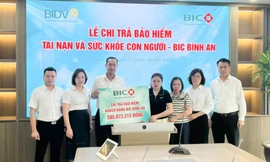 BIC chi trả hơn 500 triệu đồng quyền lợi bảo hiểm BIC Bình An cho khách hàng tại Thanh Hóa