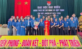 Tuổi trẻ xã Hợp Thịnh góp phần xây dựng nông thôn mới kiểu mẫu