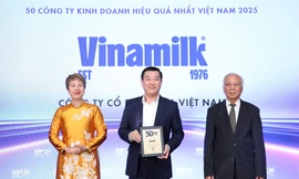 Vinamilk khẳng định bản lĩnh tiên phong qua bảng xếp hạng top50 năm 2025