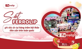 TPBVSK Sắt Ferrolip ghi dấu ấn tại hàng trăm hội thảo tiền sản trên toàn quốc