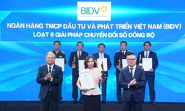 Chuyển đổi số xuất sắc, BIDV được vinh danh 
