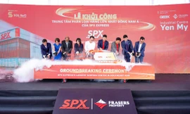 SPX Express khởi công trung tâm phân loại hàng hóa 17 hecta tại Hưng Yên, ‘thủ phủ công nghiệp’ tương lai cả nước
