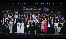 Giải thưởng APEA 2025 công bố các Doanh nghiệp và Doanh nhân xuất sắc châu Á