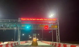Tuyến đường bộ ven biển tỉnh Hưng Yên bắt đầu thu phí BOT