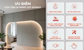 SHINKO CORP - Doanh nghiệp Việt Nam đầu tiên ra mắt Tấm xi măng sợi Cellulose - Vật liệu xanh cho xây dựng hiện đại