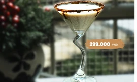 SANTA COCKTAIL – Hương vị Giáng sinh ngọt ấm trên Rooftop Garden Bar