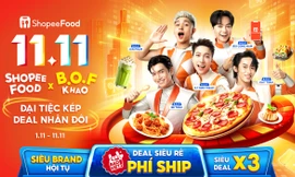 Đoán xem loạt thương hiệu hot nào mang đến ưu đãi “đỉnh chóp” tháng 11 này cùng ShopeeFood