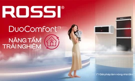 Rossi Duocomfort: Bộ giải pháp làm nóng thông minh cho không gian sống tiện nghi mùa lạnh